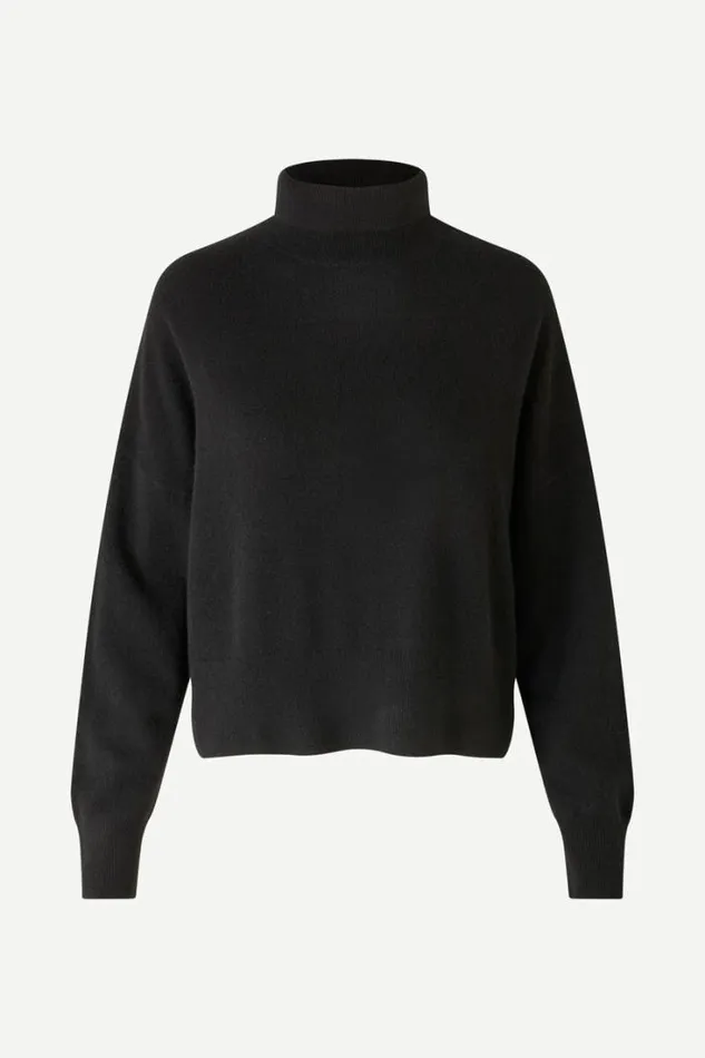 Woman Nola Turtleneck 6304 Black Samse Samse Knitwear