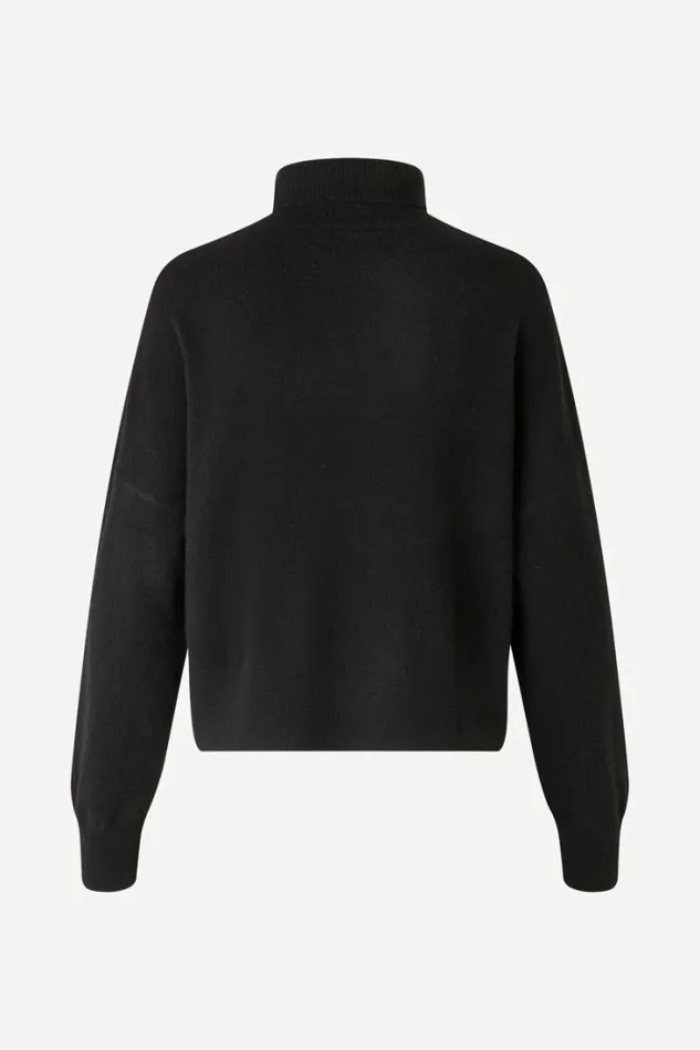 Woman Nola Turtleneck 6304 Black Samse Samse Knitwear