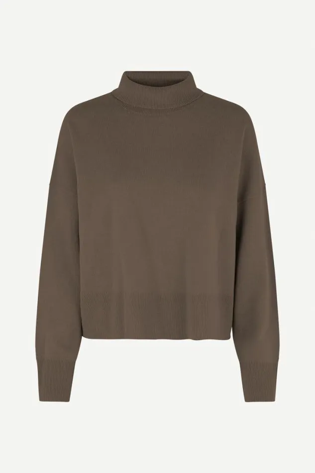 Woman Nola Turtleneck 6304 Major Brown Samse Samse Knitwear