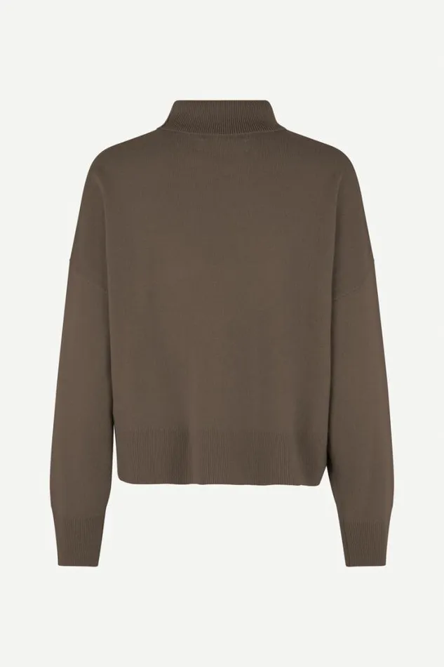 Woman Nola Turtleneck 6304 Major Brown Samse Samse Knitwear