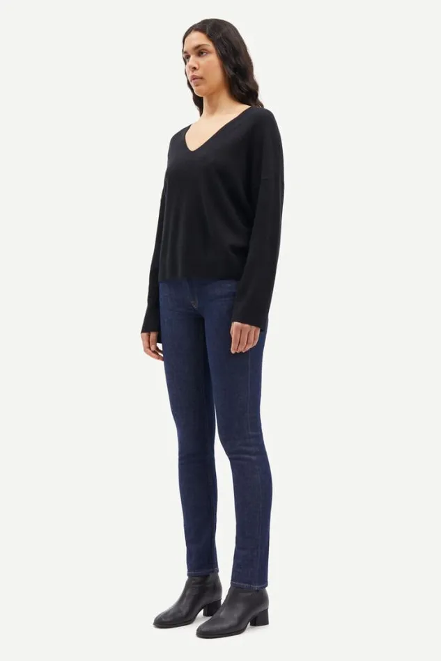 Woman Nola Vn 6304 Black Samse Samse Knitwear