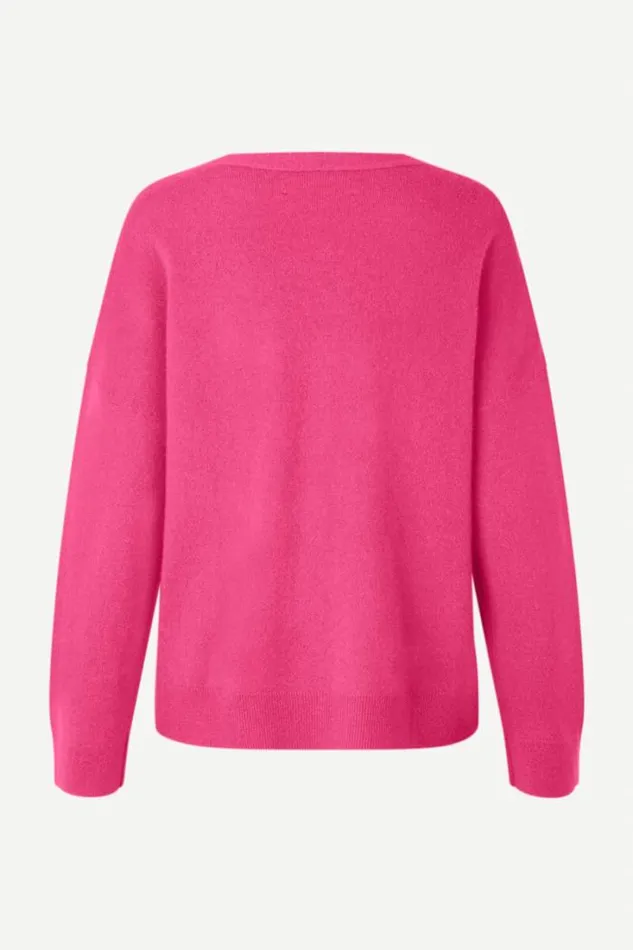Woman Nola Vn 6304 Fuchsia Fedora Samse Samse Knitwear