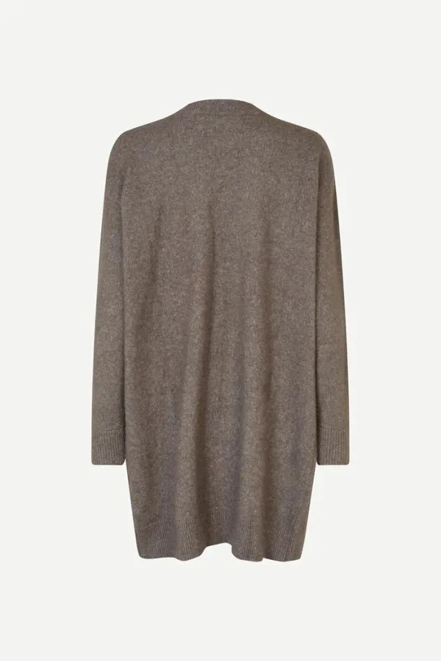 Woman Nor Cardigan 7355 Major Brown Samse Samse Knitwear