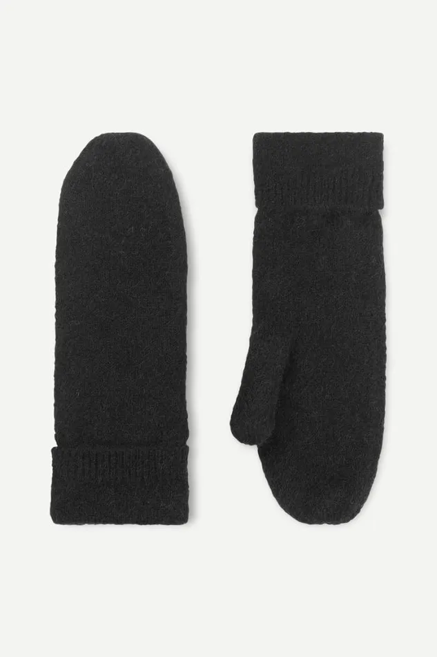 Woman Nor Mitten 7355 Black Samse Samse Gloves