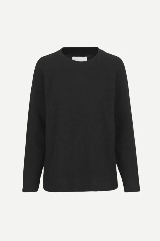 Woman Nor On Long 7355 Black Samse Samse Knitwear Woman Nor On Long 7355 Black Samse Samse Knitwear