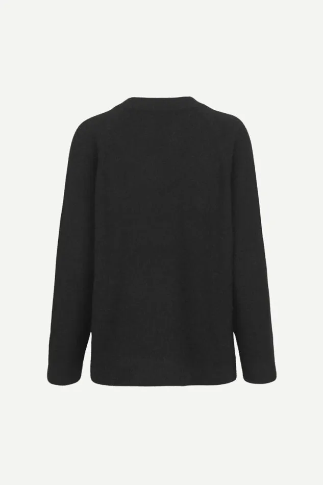 Woman Nor On Long 7355 Black Samse Samse Knitwear Woman Nor On Long 7355 Black Samse Samse Knitwear