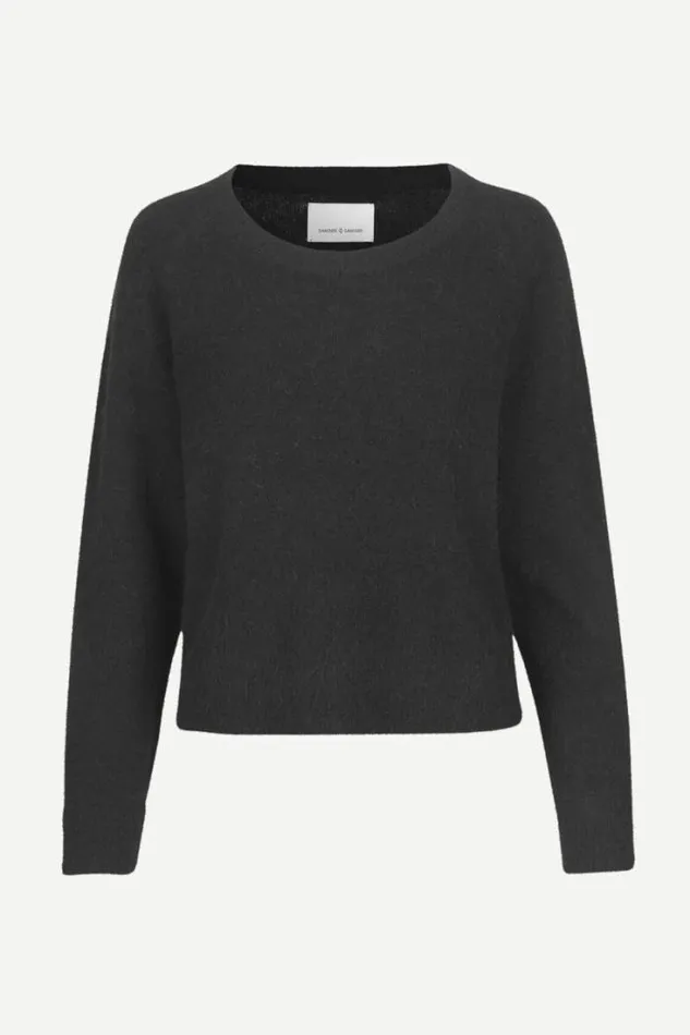 Woman Nor On Short 7355 Black Samse Samse Knitwear