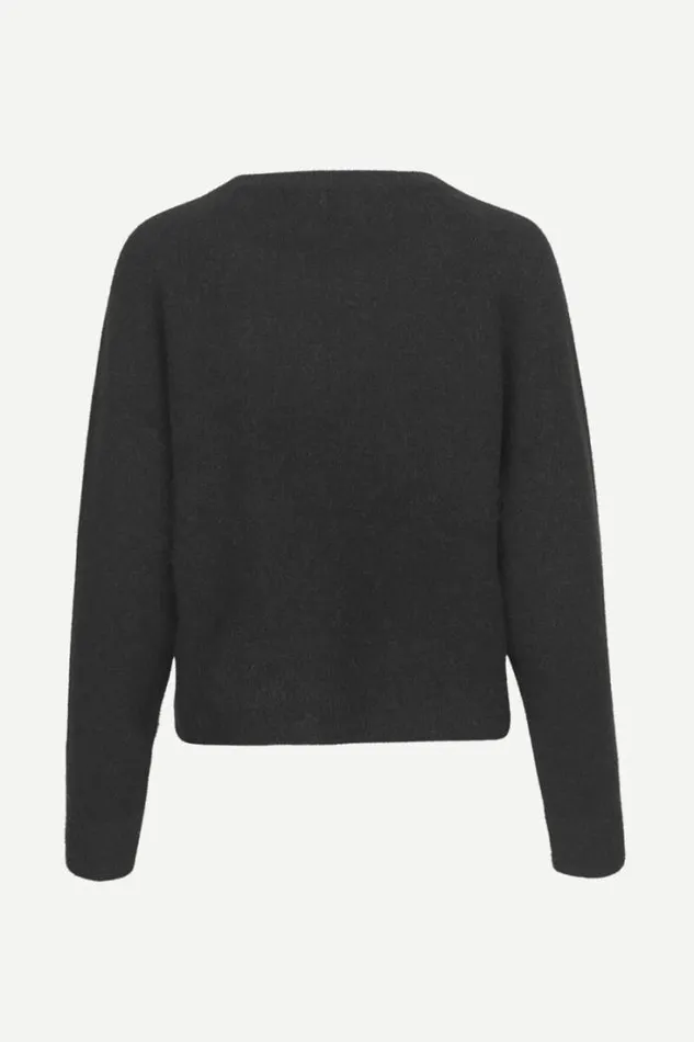 Woman Nor On Short 7355 Black Samse Samse Knitwear