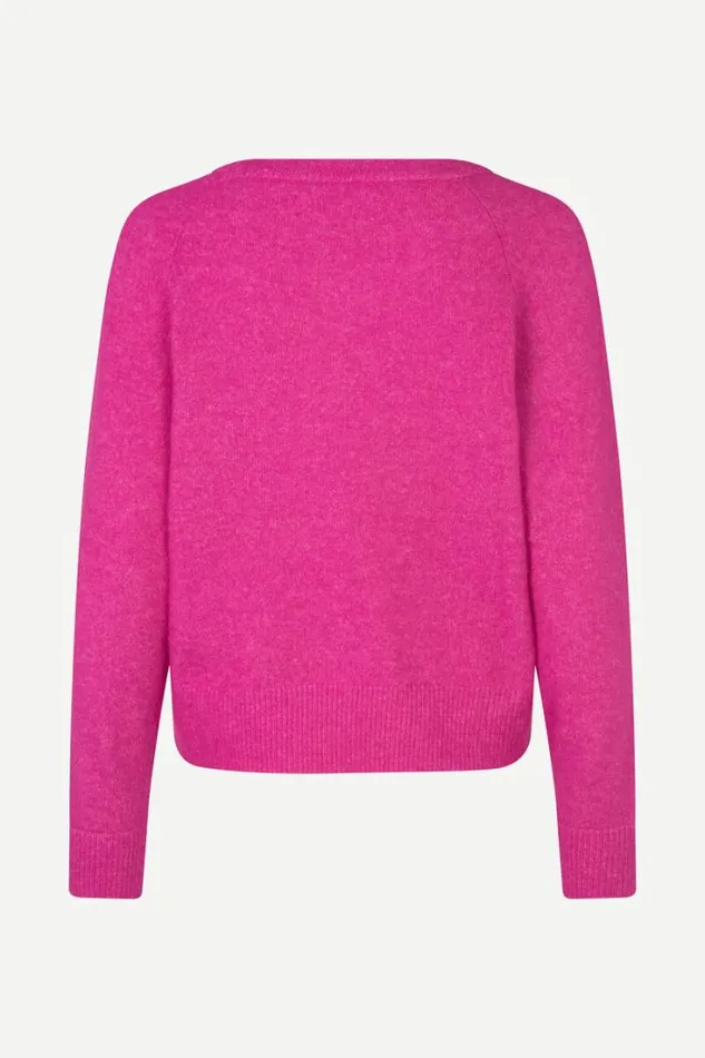 Woman Nor On Short 7355 Fuchsia Fedora Samse Samse Knitwear
