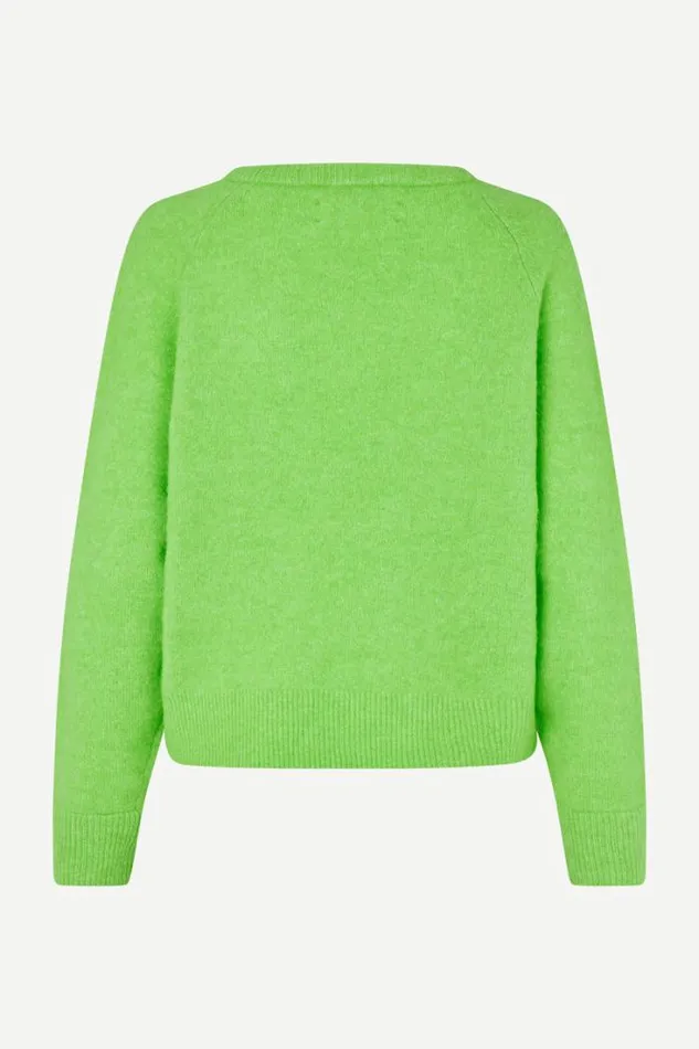 Woman Nor On Short 7355 Green Flash Samse Samse Knitwear