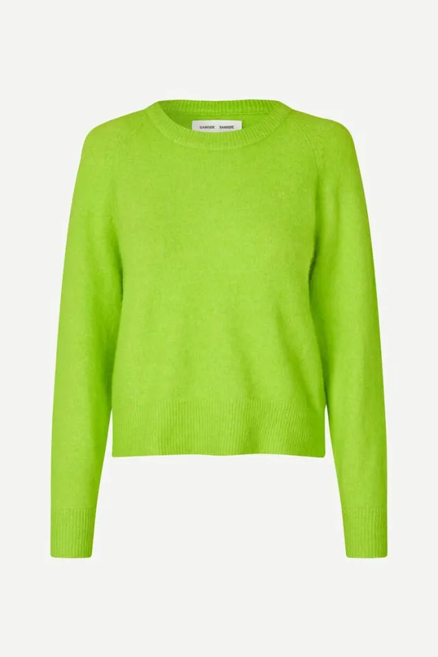 Woman Nor On Short 7355 Macaw Green Samse Samse Knitwear