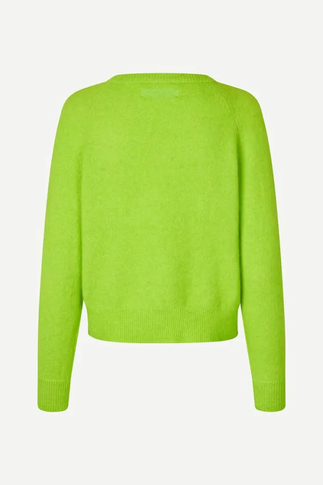 Woman Nor On Short 7355 Macaw Green Samse Samse Knitwear