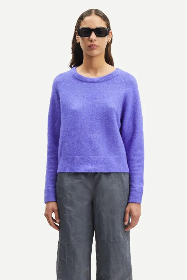 Woman Nor On Short 7355 Simply Purple Samse Samse Knitwear