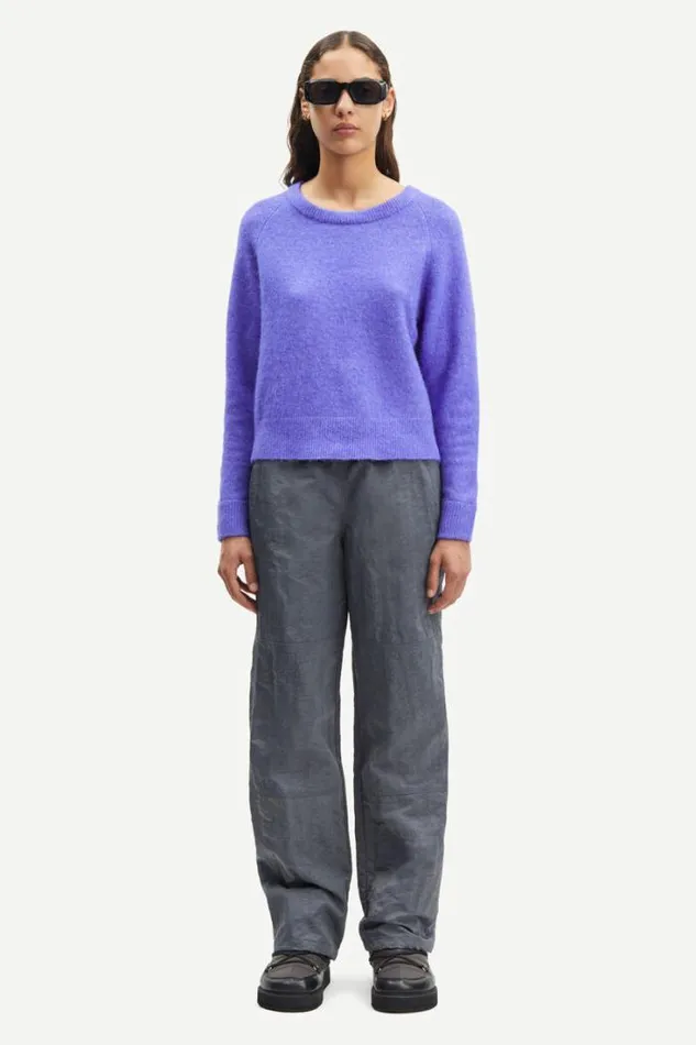 Woman Nor On Short 7355 Simply Purple Samse Samse Knitwear