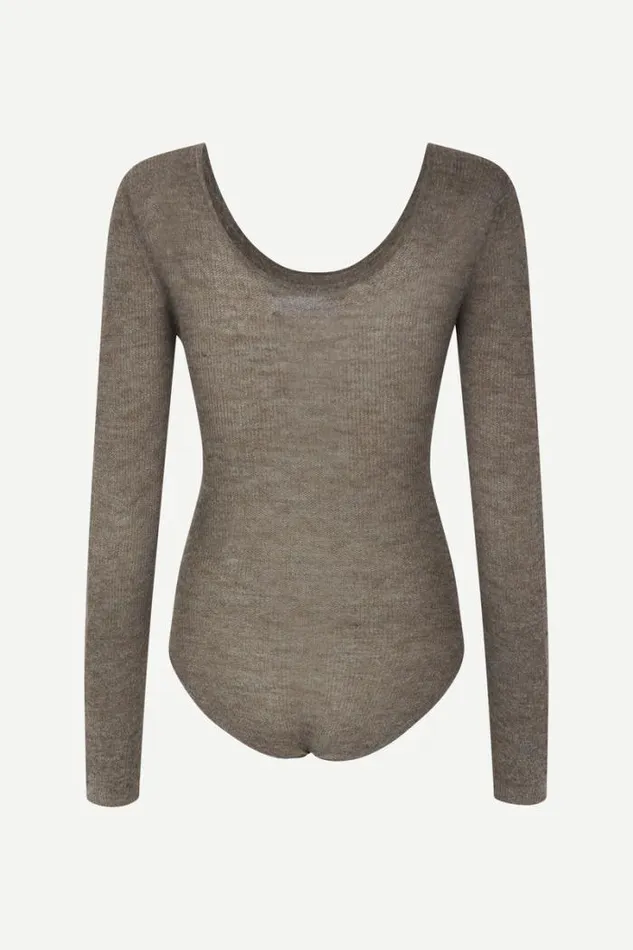 Woman Rose Body 14949 Major Brown Samse Samse Knitwear