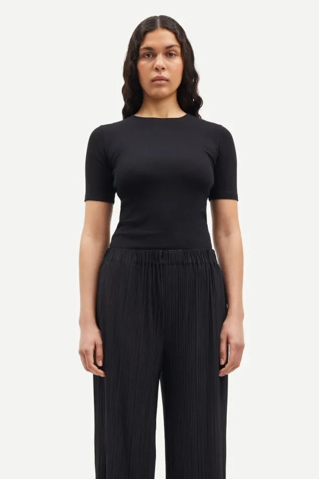 Woman Saalexo Tshirt 7542 Black Samse Samse Tshirts