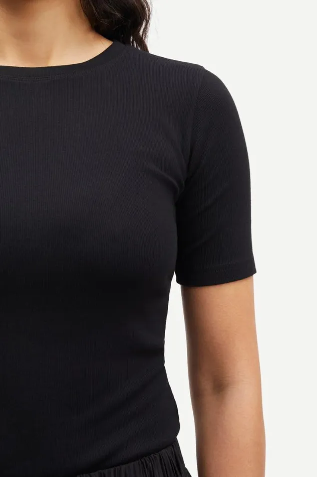 Woman Saalexo Tshirt 7542 Black Samse Samse Tshirts