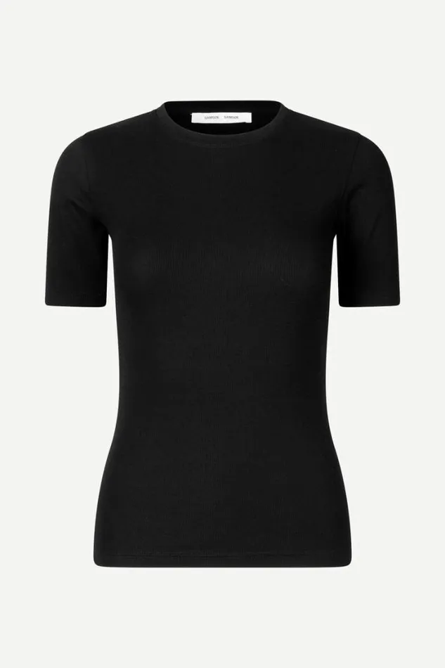 Woman Saalexo Tshirt 7542 Black Samse Samse Tshirts