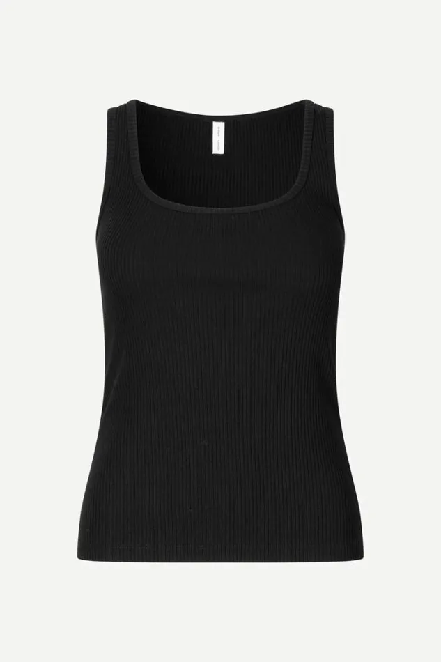 Woman Saamanza Tank Top 15120 Black Samse Samse Tshirts