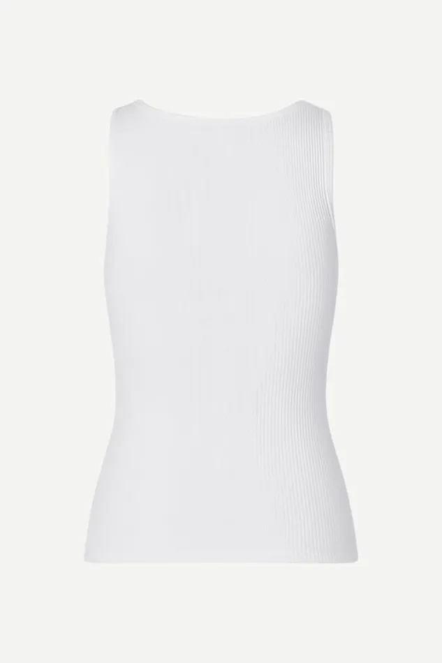 Woman Saamanza Tank Top 15120 White Samse Samse Tshirts