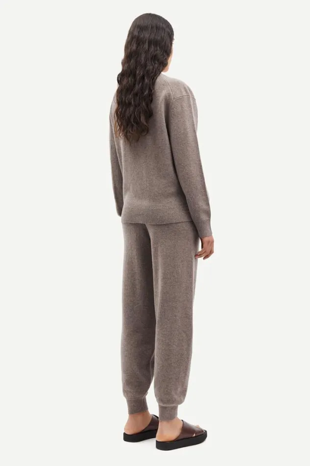 Woman Sacharlotte Knit Cardigan 15010 Grey Blue Mel Samse Samse Matching Sets
