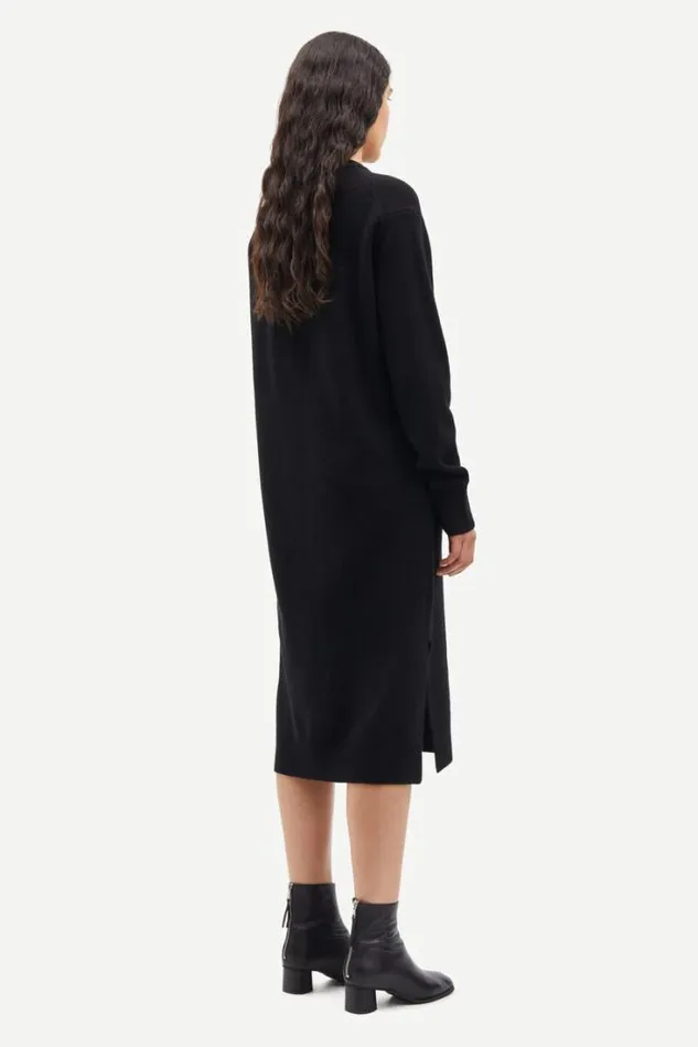 Woman Sacharlotte Knit Dress 15010 Black Samse Samse Dresses and Jumpsuits