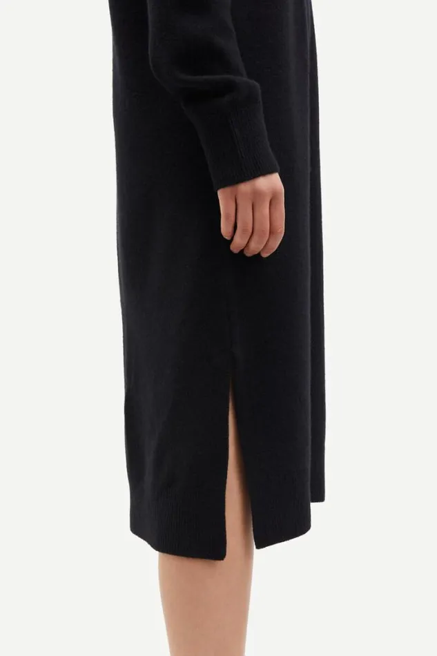 Woman Sacharlotte Knit Dress 15010 Black Samse Samse Dresses and Jumpsuits