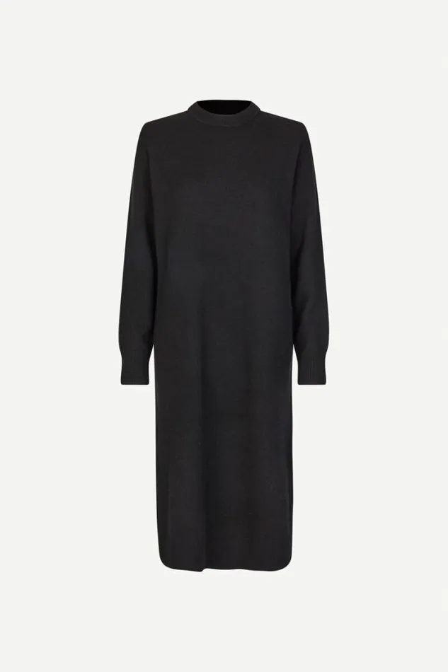 Woman Sacharlotte Knit Dress 15010 Black Samse Samse Dresses and Jumpsuits