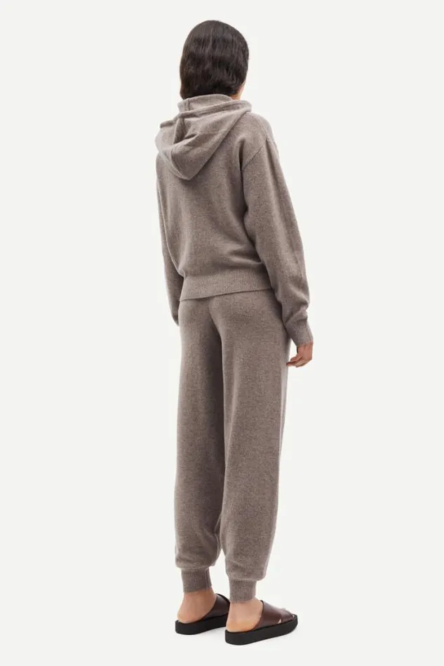 Woman Sacharlotte Knit Pants 15010 Grey Blue Mel Samse Samse Matching Sets