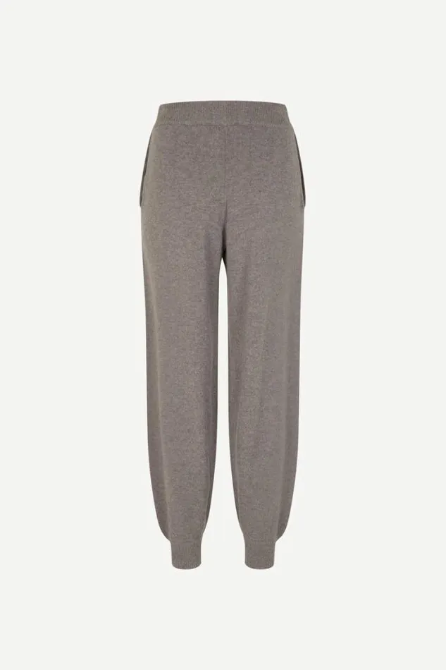 Woman Sacharlotte Knit Pants 15010 Grey Blue Mel Samse Samse Matching Sets