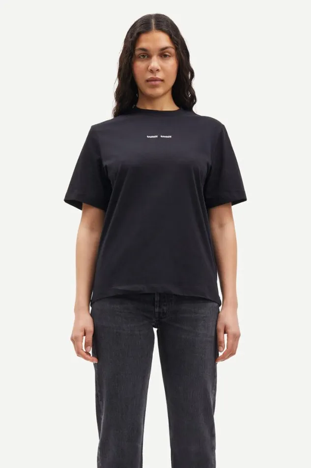 Woman Sadalila Tshirt 10379 Black Samse Samse Tshirts