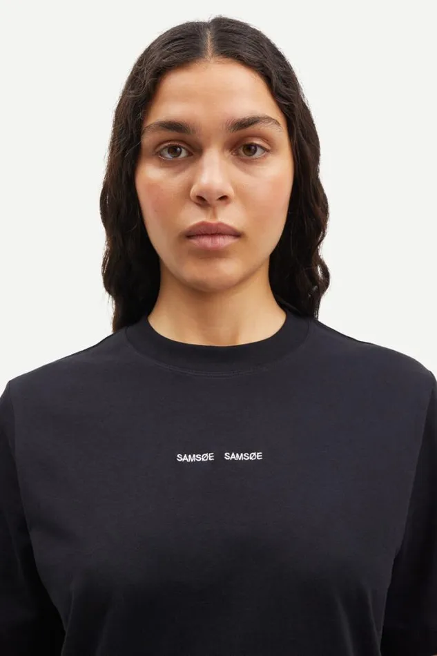 Woman Sadalila Tshirt 10379 Black Samse Samse Tshirts