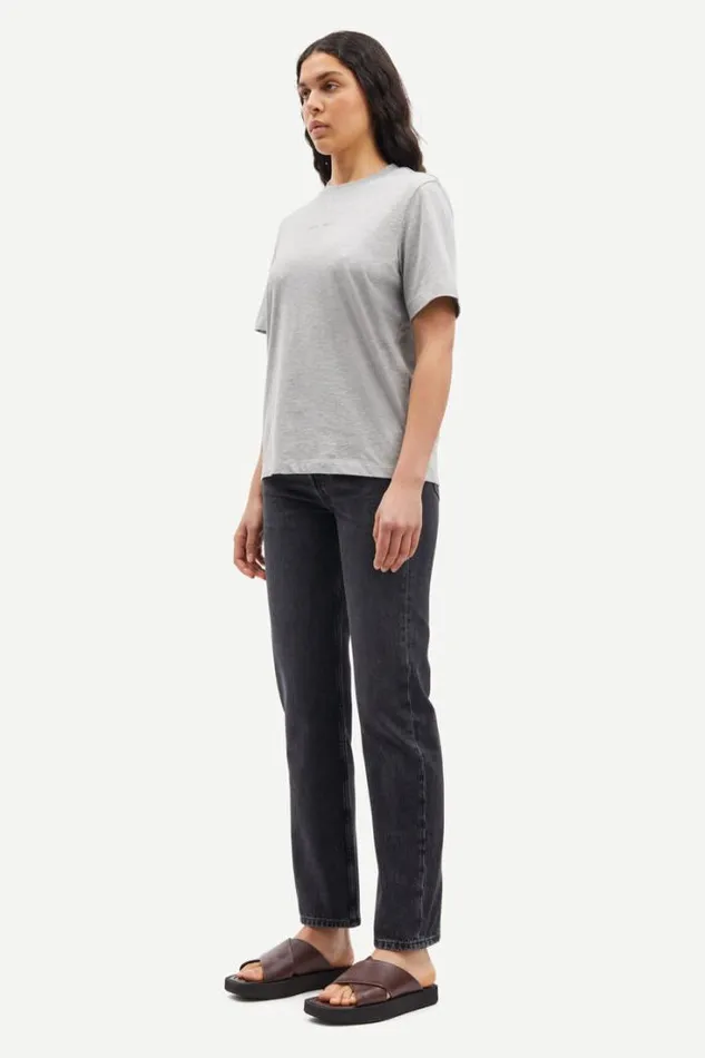 Woman Sadalila Tshirt 10379 Grey Mel Samse Samse Tshirts