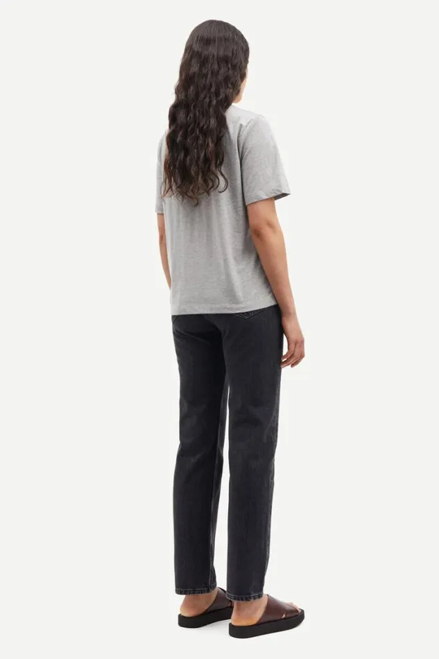 Woman Sadalila Tshirt 10379 Grey Mel Samse Samse Tshirts