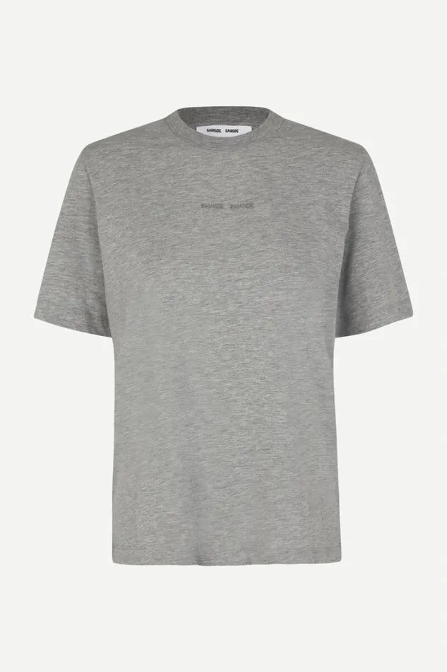 Woman Sadalila Tshirt 10379 Grey Mel Samse Samse Tshirts