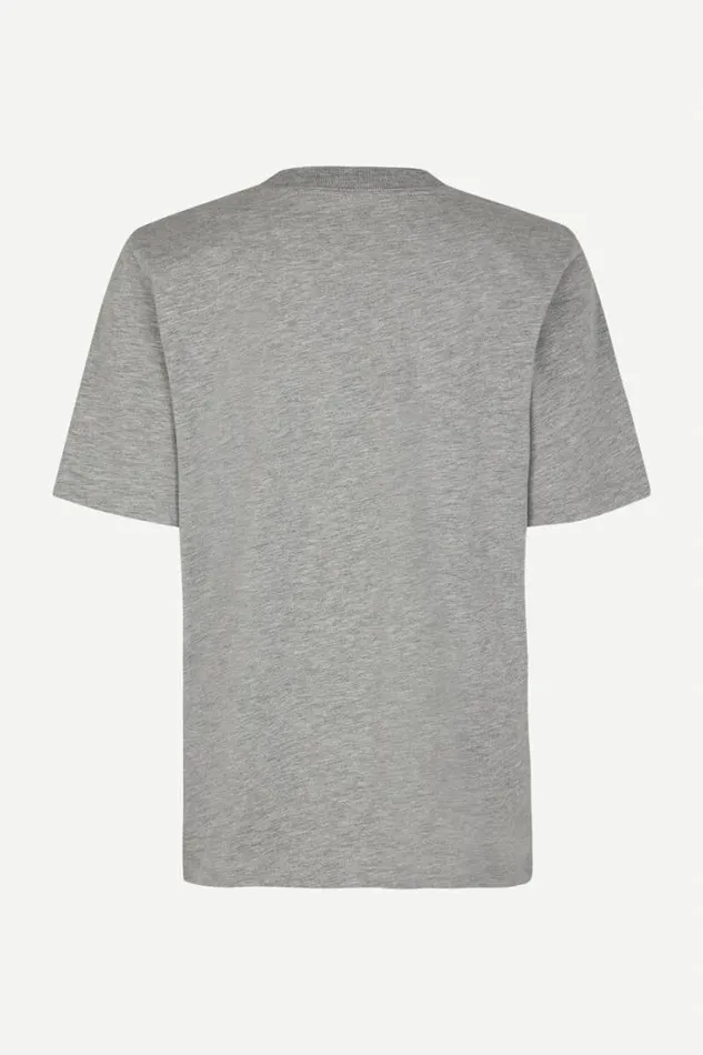 Woman Sadalila Tshirt 10379 Grey Mel Samse Samse Tshirts