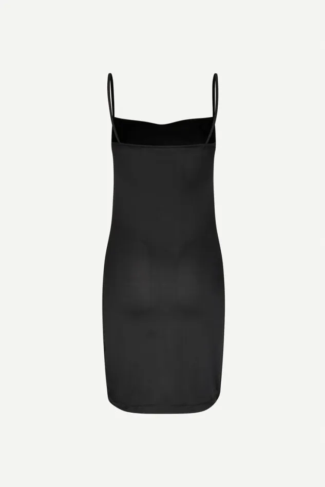 Woman Safaye Slip Dress 15081 Black Samse Samse Dresses and Jumpsuits