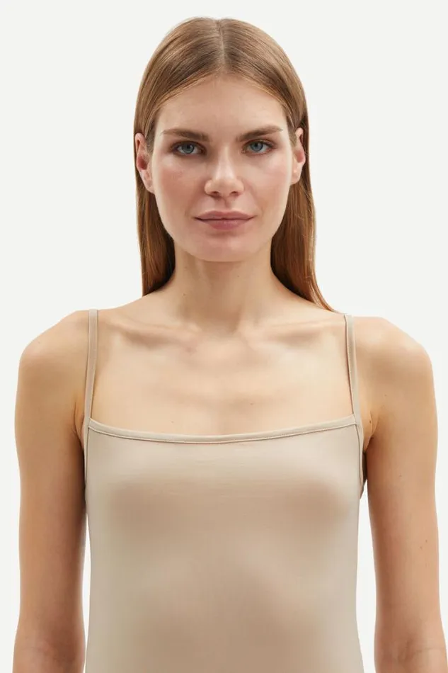 Woman Safaye Slip Dress 15081 Hummus Samse Samse Dresses and Jumpsuits