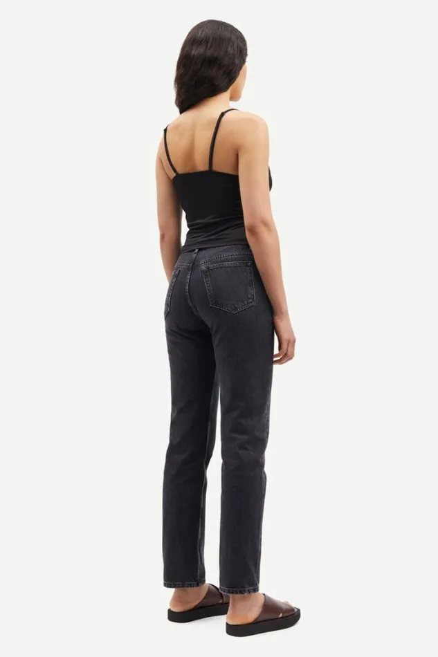Woman Safaye Strap Top 15081 Black Samse Samse Tshirts