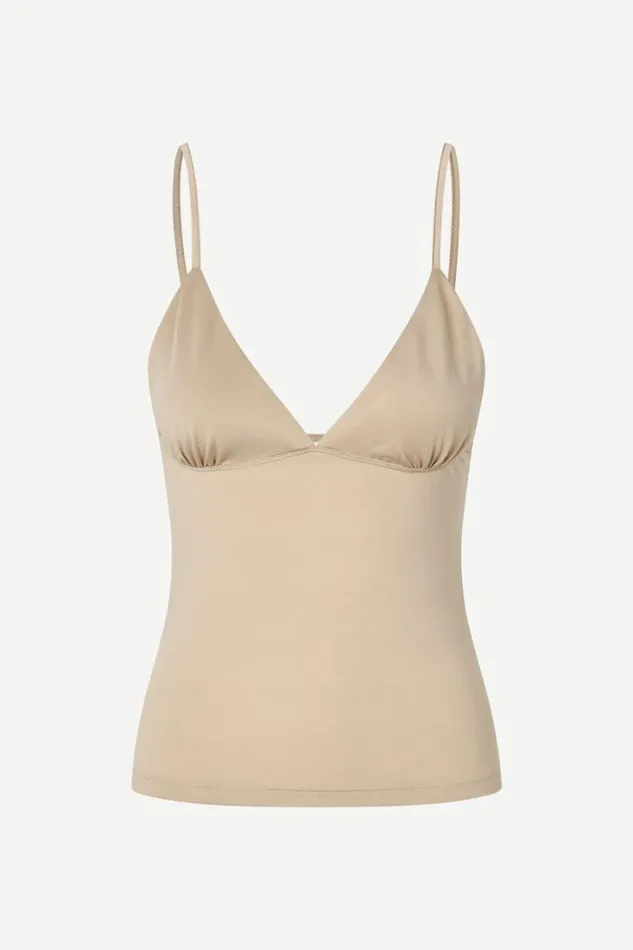 Woman Safaye Strap Top 15081 Hummus Samse Samse Tshirts