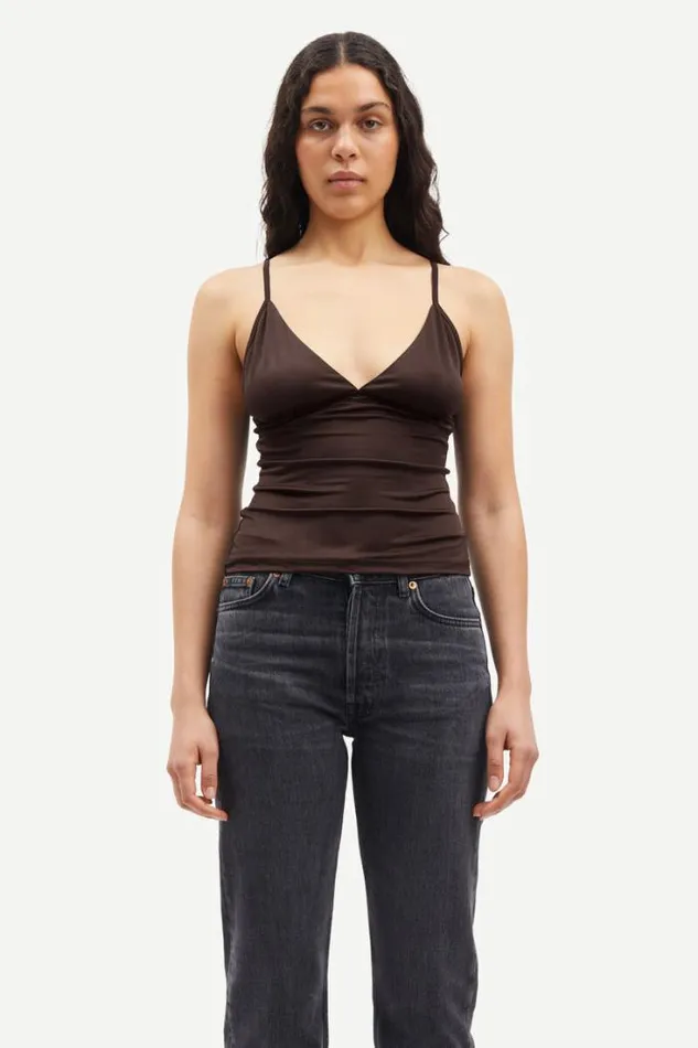Woman Safaye Strap Top 15081 Mole039 Samse Samse Tshirts