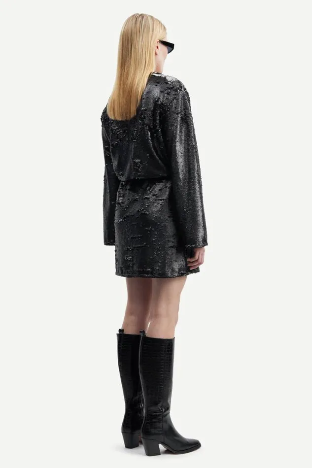 Woman Sahaileys Dress 15035 Black Samse Samse Dresses and Jumpsuits