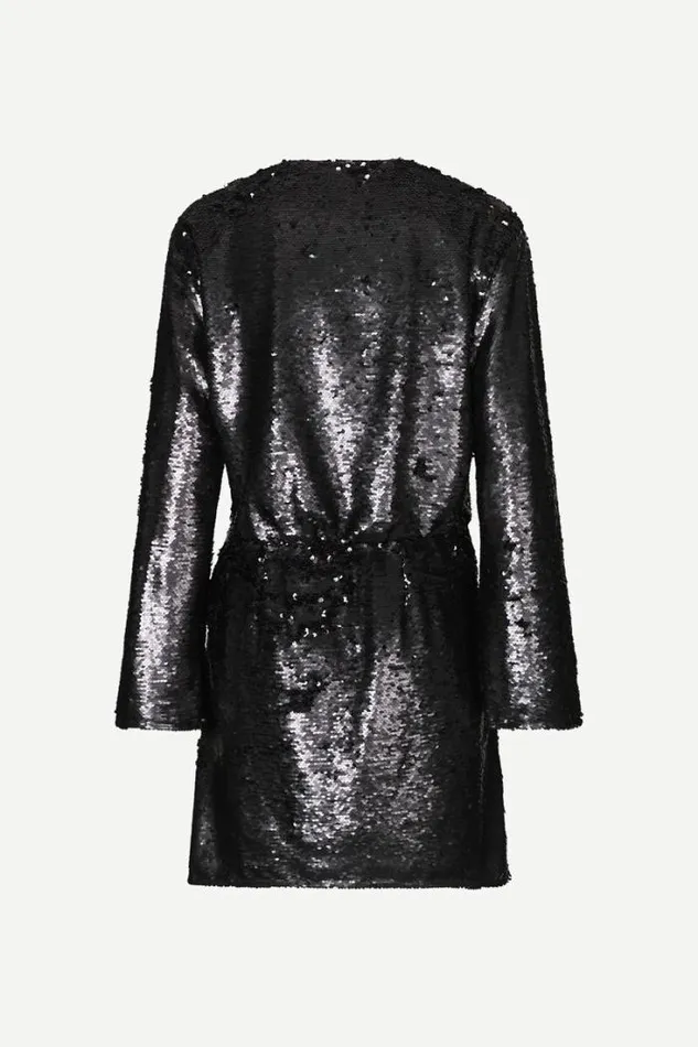 Woman Sahaileys Dress 15035 Black Samse Samse Dresses and Jumpsuits