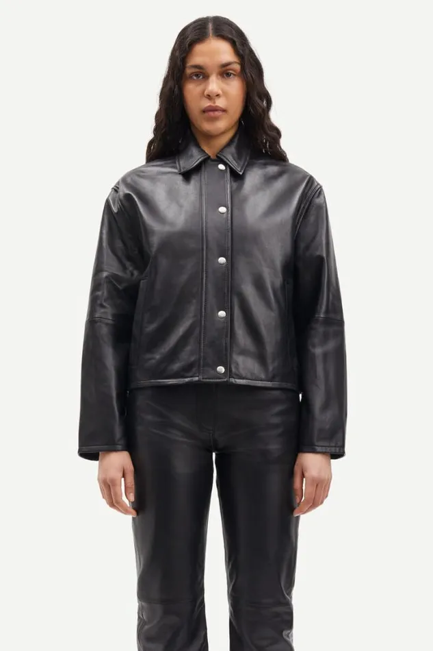 Woman Salynn Jacket 14886 Black Samse Samse Jackets and Coats