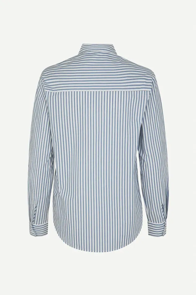 Woman Samadisoni Shirt 15090 Blue White St Samse Samse Shirts and Blouses