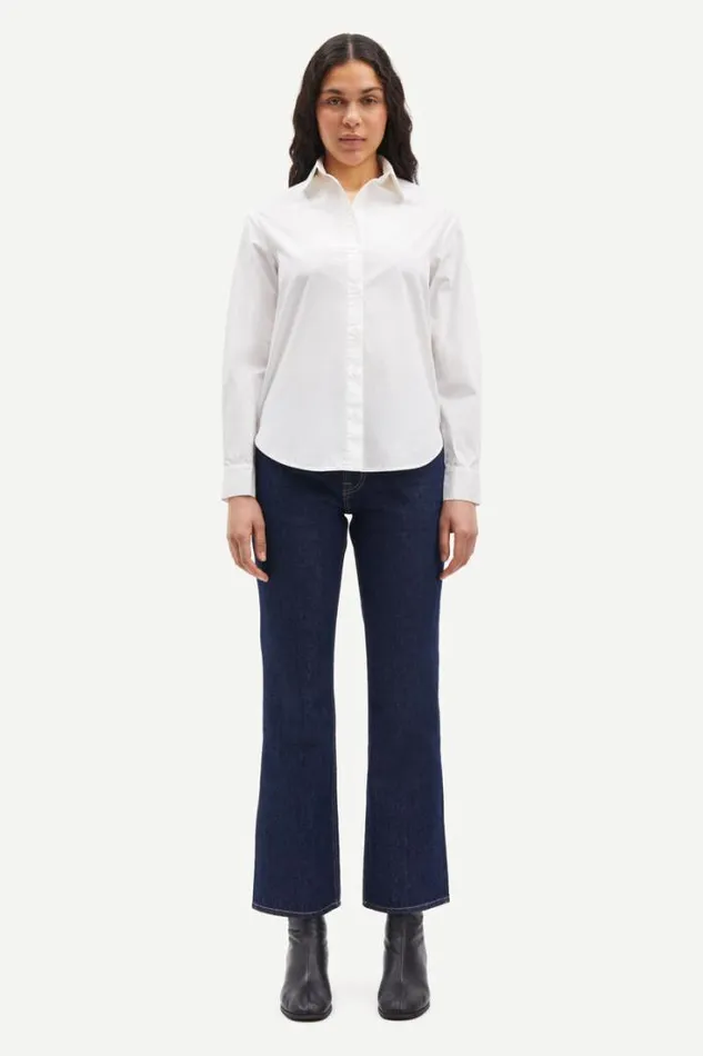 Woman Samadisoni Shirt 15090 White Samse Samse Shirts and Blouses