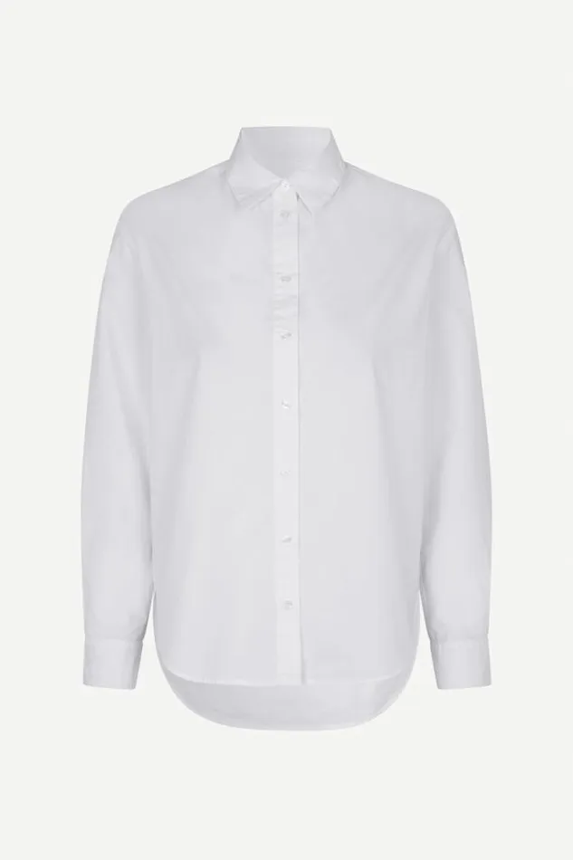Woman Samadisoni Shirt 15090 White Samse Samse Shirts and Blouses