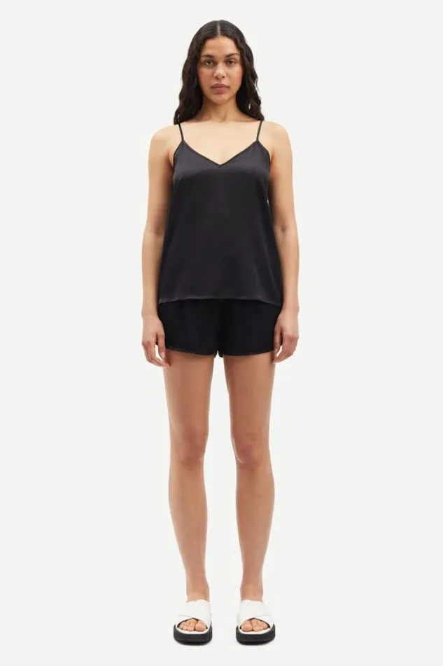 Woman Samanon Shorts 14905 Black Samse Samse Shorts and Skirts