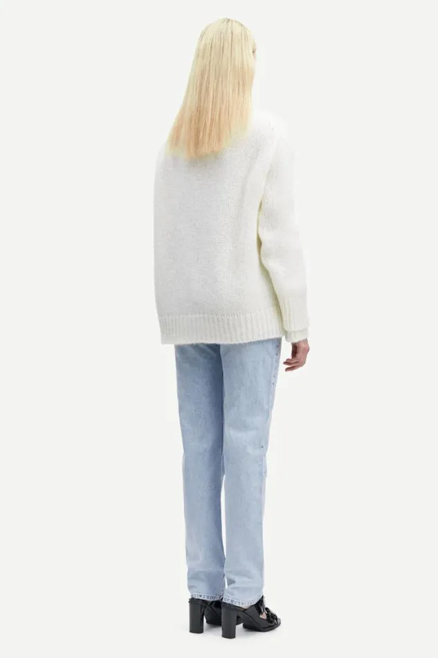 Woman Sarah Cardigan 14943 White Samse Samse Knitwear
