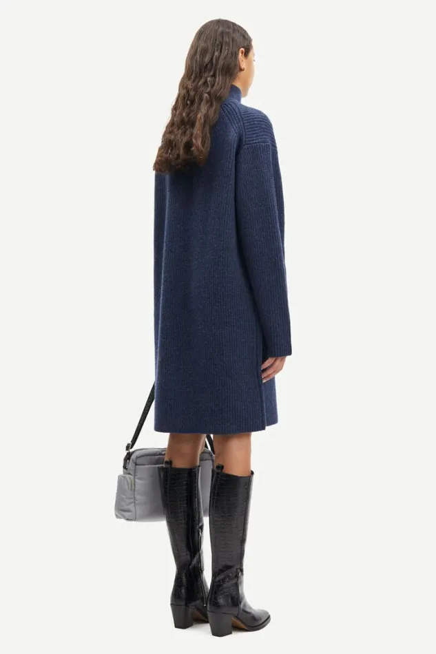 Woman Scarlett Dress 15010 Inkwell Samse Samse Knitwear